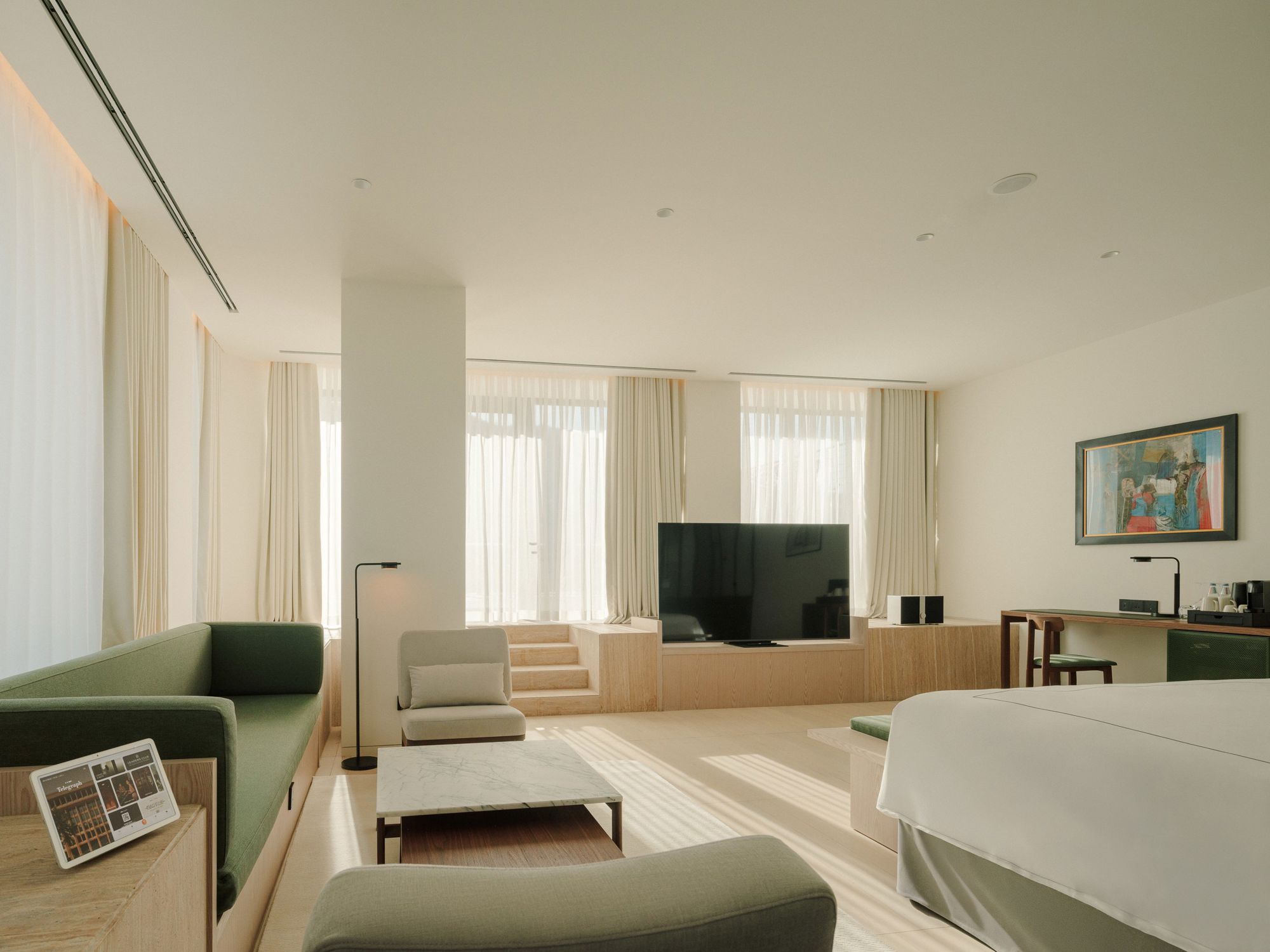 Grand Terrace Club Suite at The Telegraph Hotel Tbilisi with private terrace